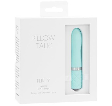 Pillow Talk - Flirty Bullet Vibrator Teal